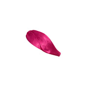 Turban headband made from super pink viscose silk