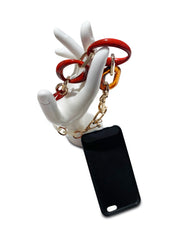 Phone Lanyard Acetate Link Bracelet