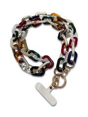 Phone Lanyard Acetate Link Necklace