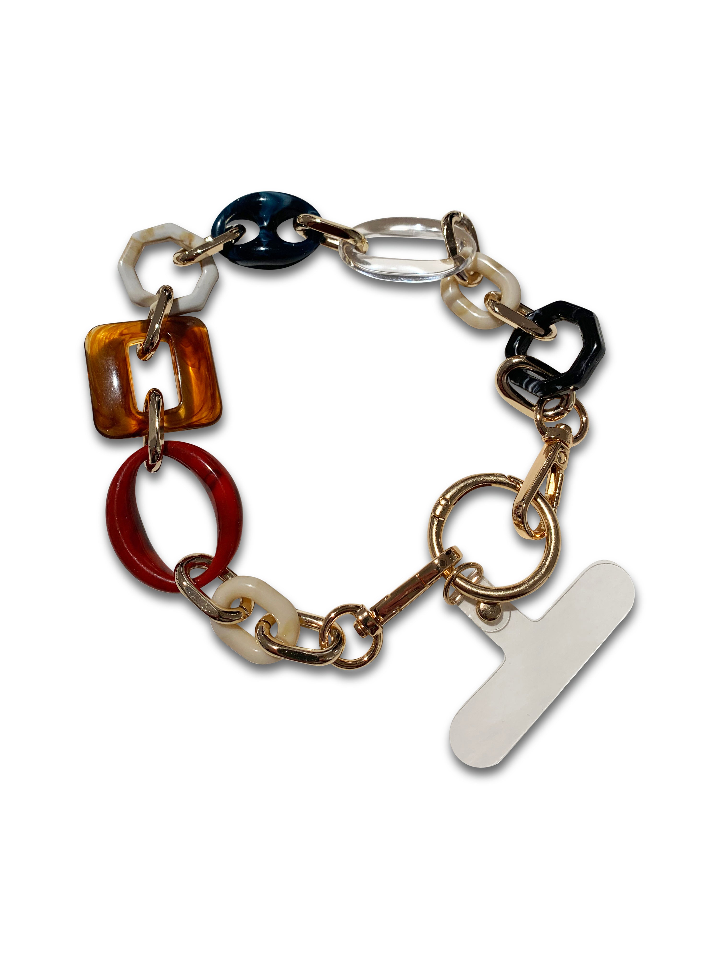 Phone Lanyard Acetate Link Bracelet