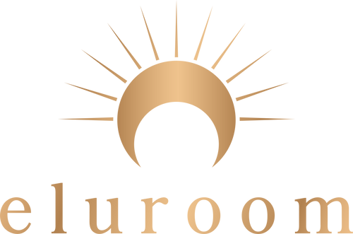 eluroom logo of sun and moon