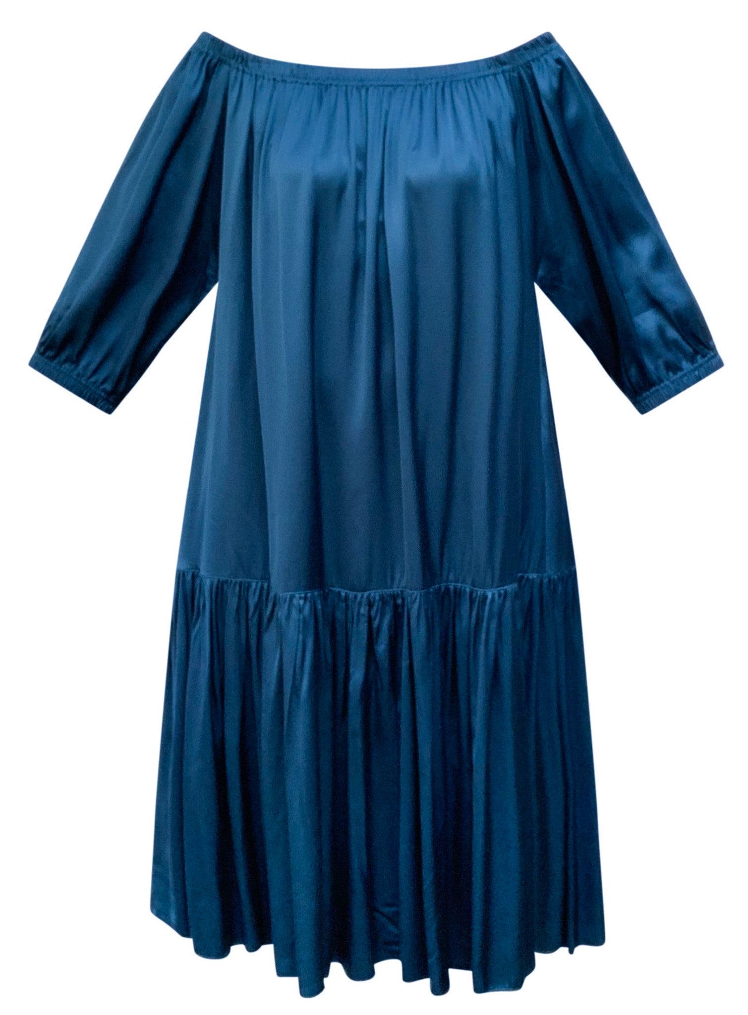 Ausus - True Teal Maxi Dress flat shot