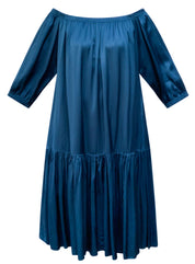 Ausus - True Teal Maxi Dress flat shot