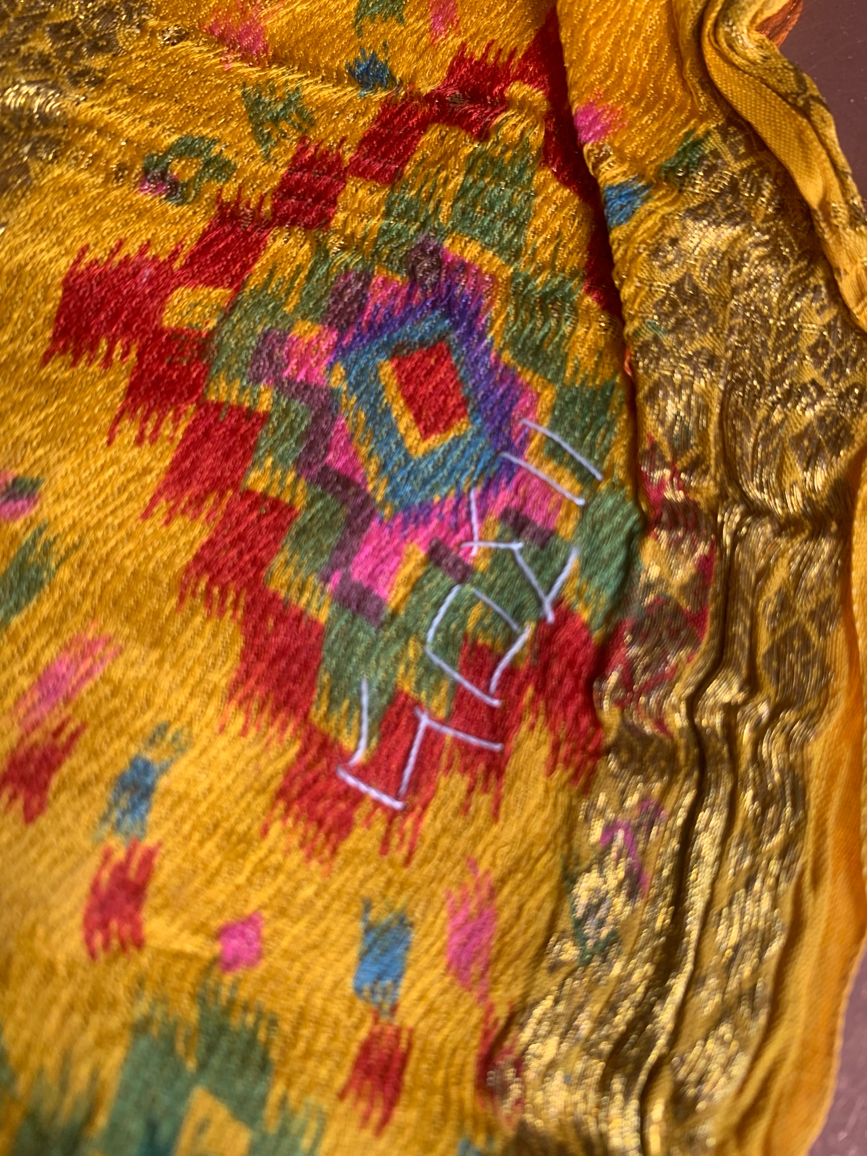vintage sari for style neem wrap dress