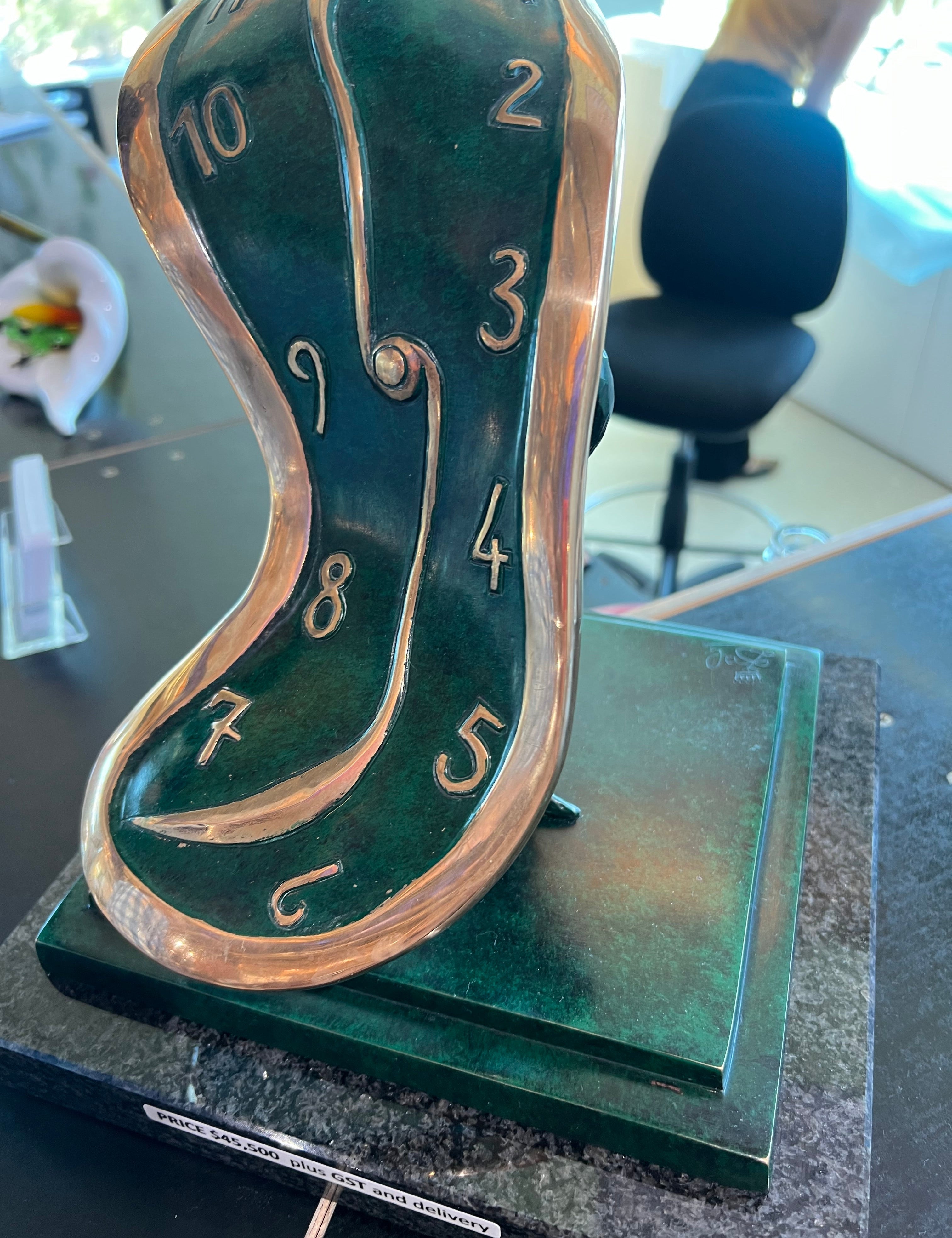 A Salvador Dali melting clock from the exhibition at Darenburg 