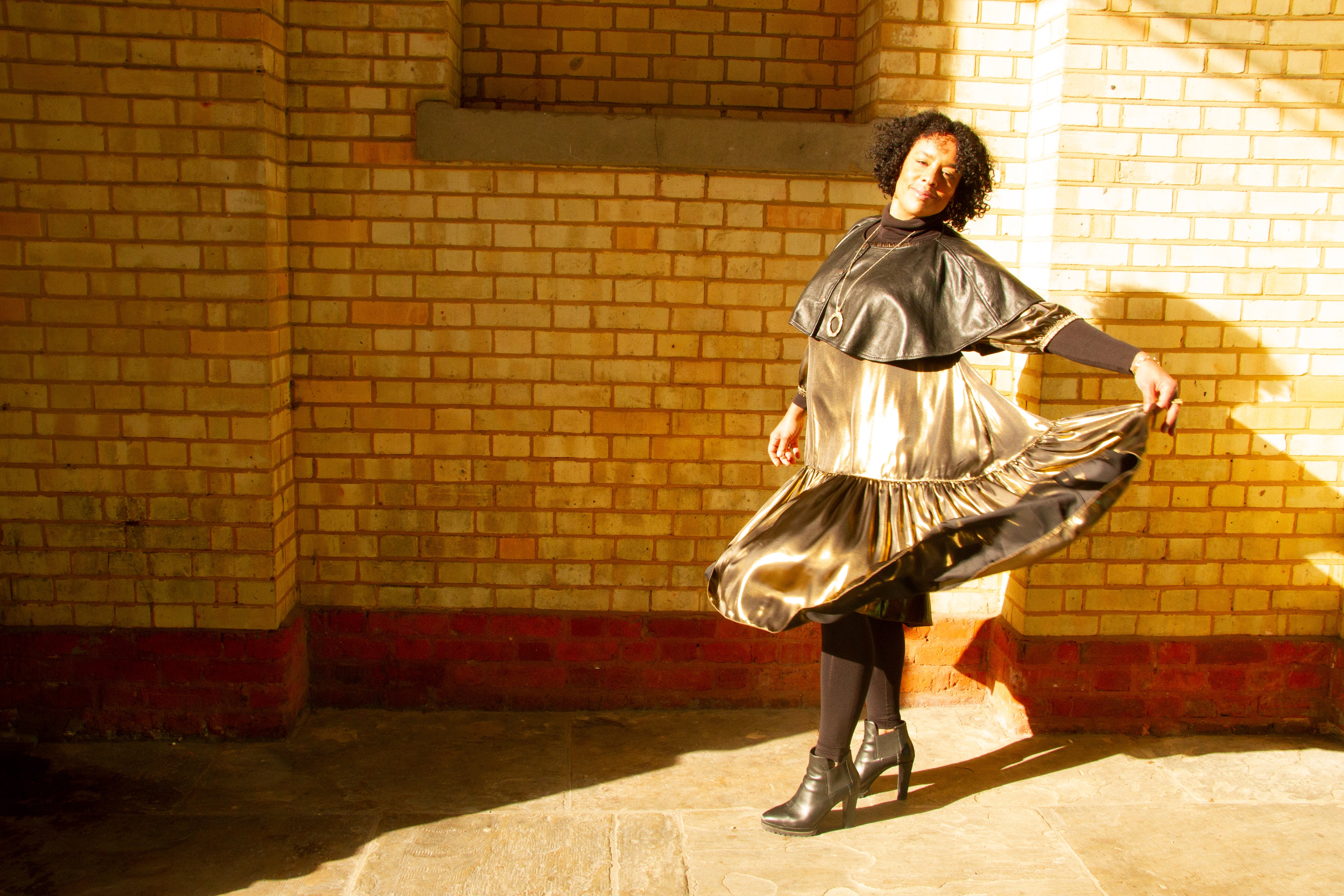 woman in gold ausus at alexandra palace