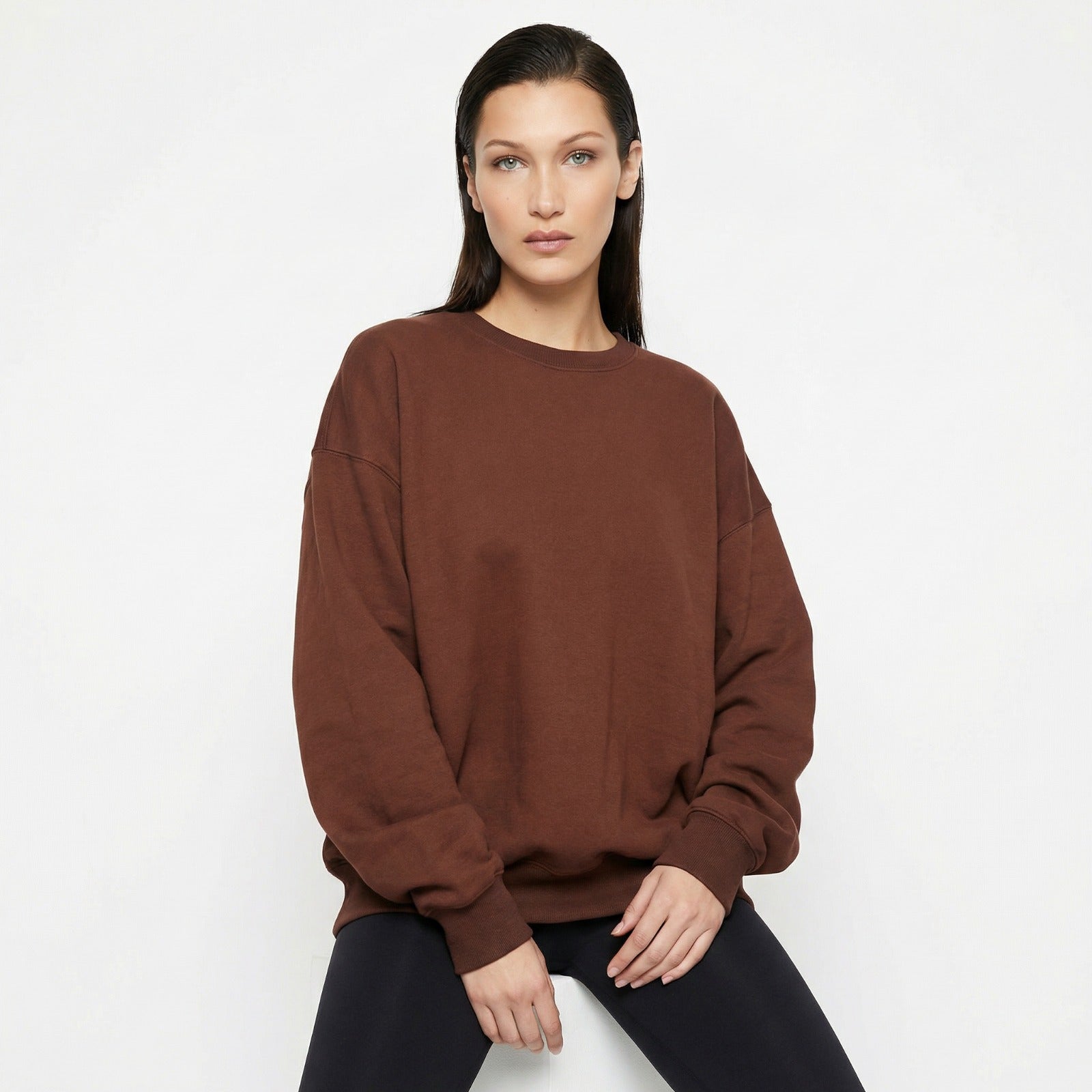 Oversized Sweat Top with all seeing eye detail