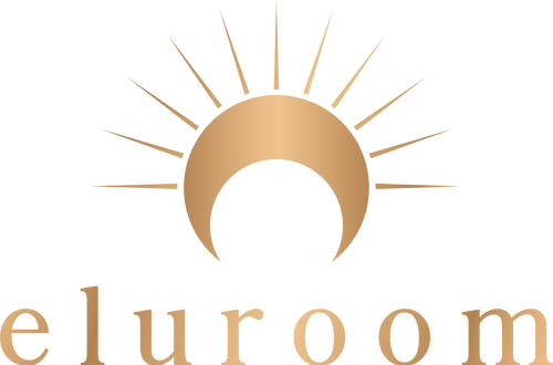 eluroom logo of sun and moon