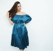 Ausus - True Teal Maxi Dress