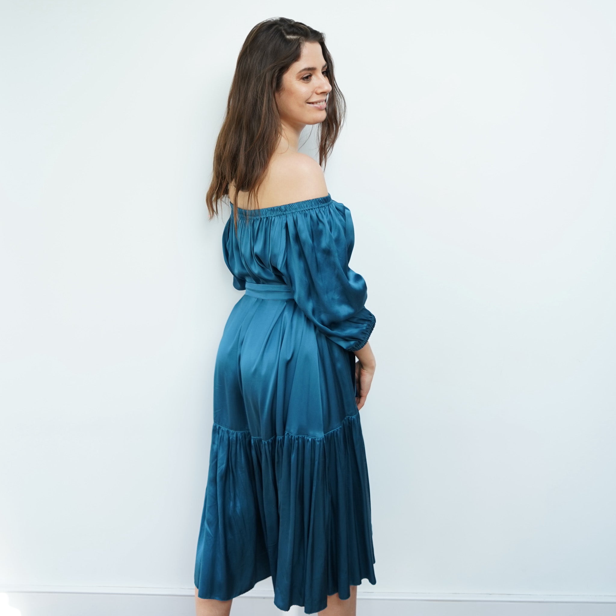 Ausus - True Teal Maxi Dress