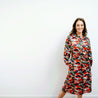 Elama Spritz Camouflage Print Shirt Dress